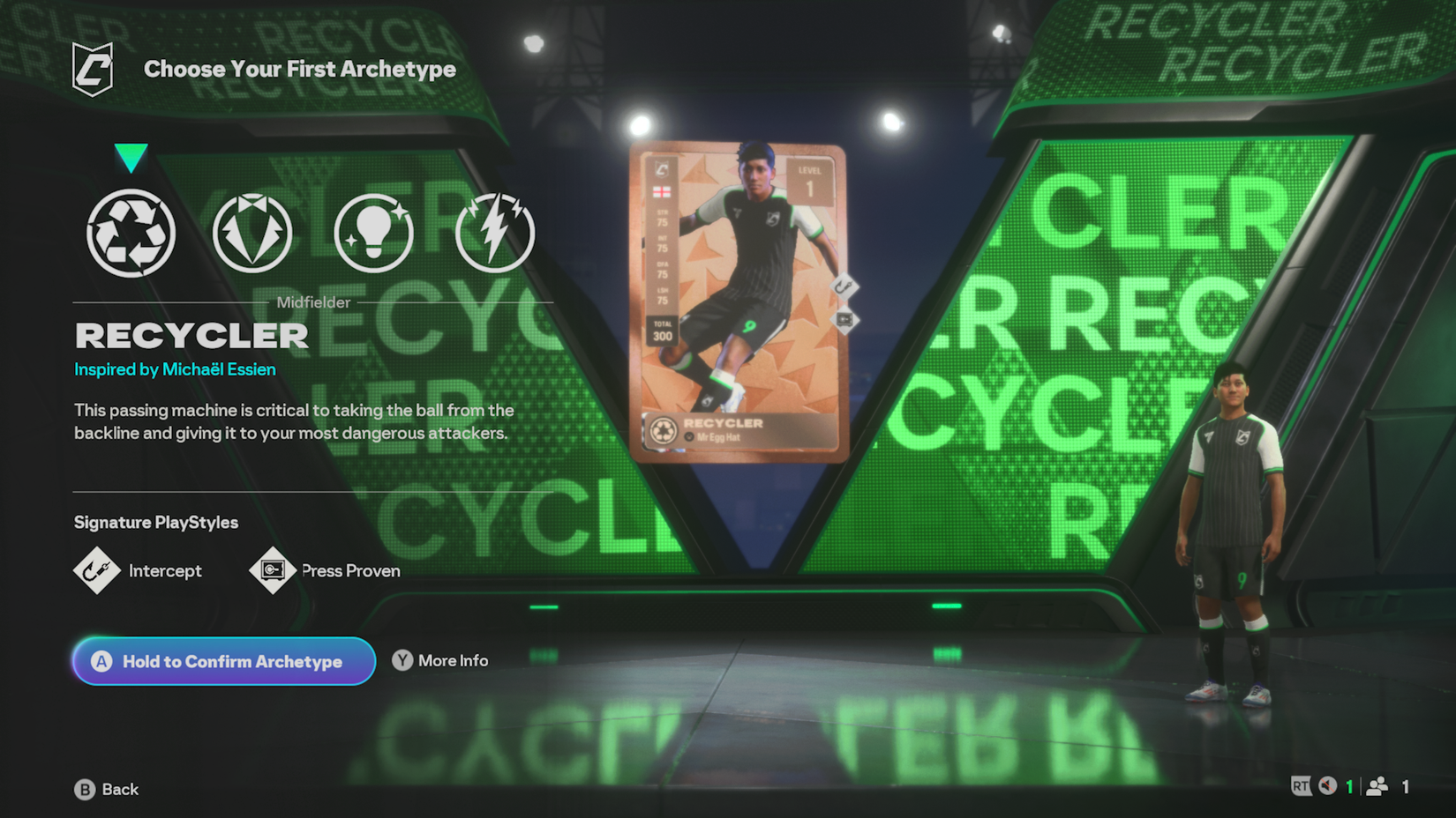 Defender Recycler Archetype FIFA 26