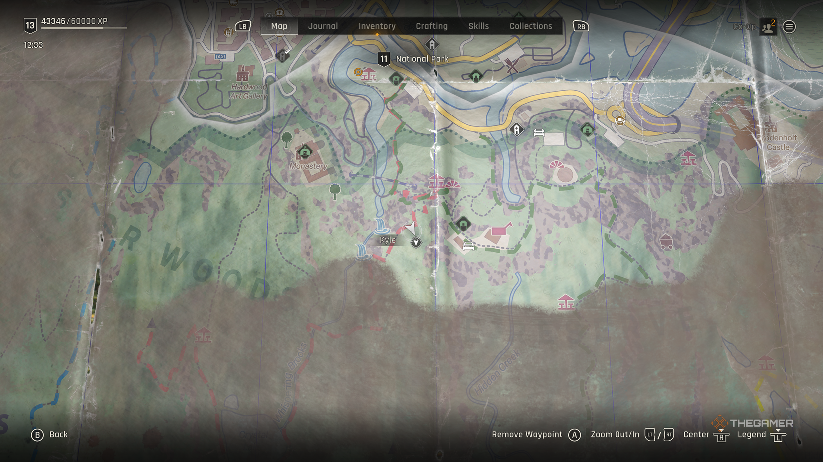 The location of The Moon Sigil in Dying Light: The Beast.