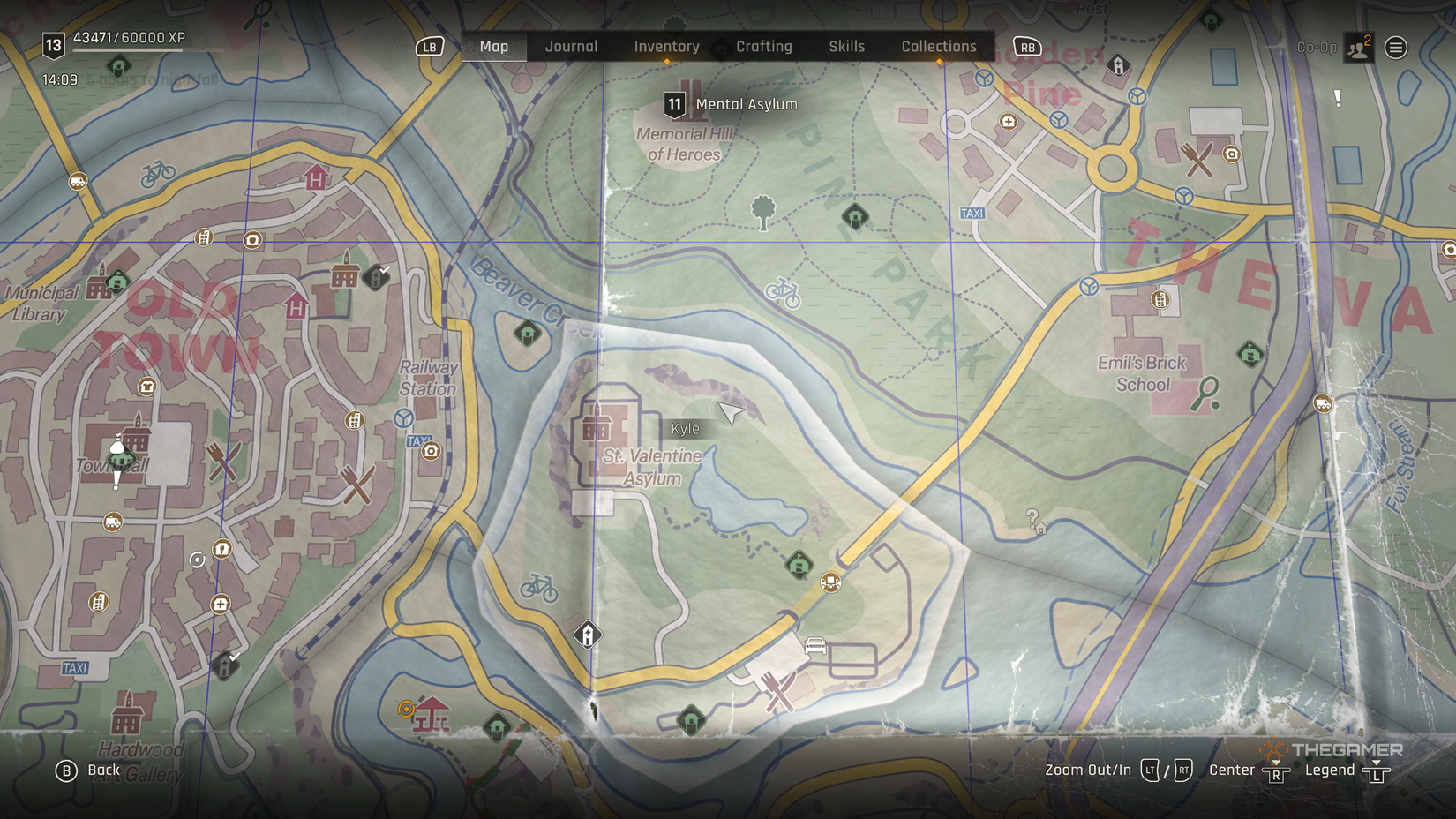 The location of the Blood Sigil in Dying Light: The Beast.