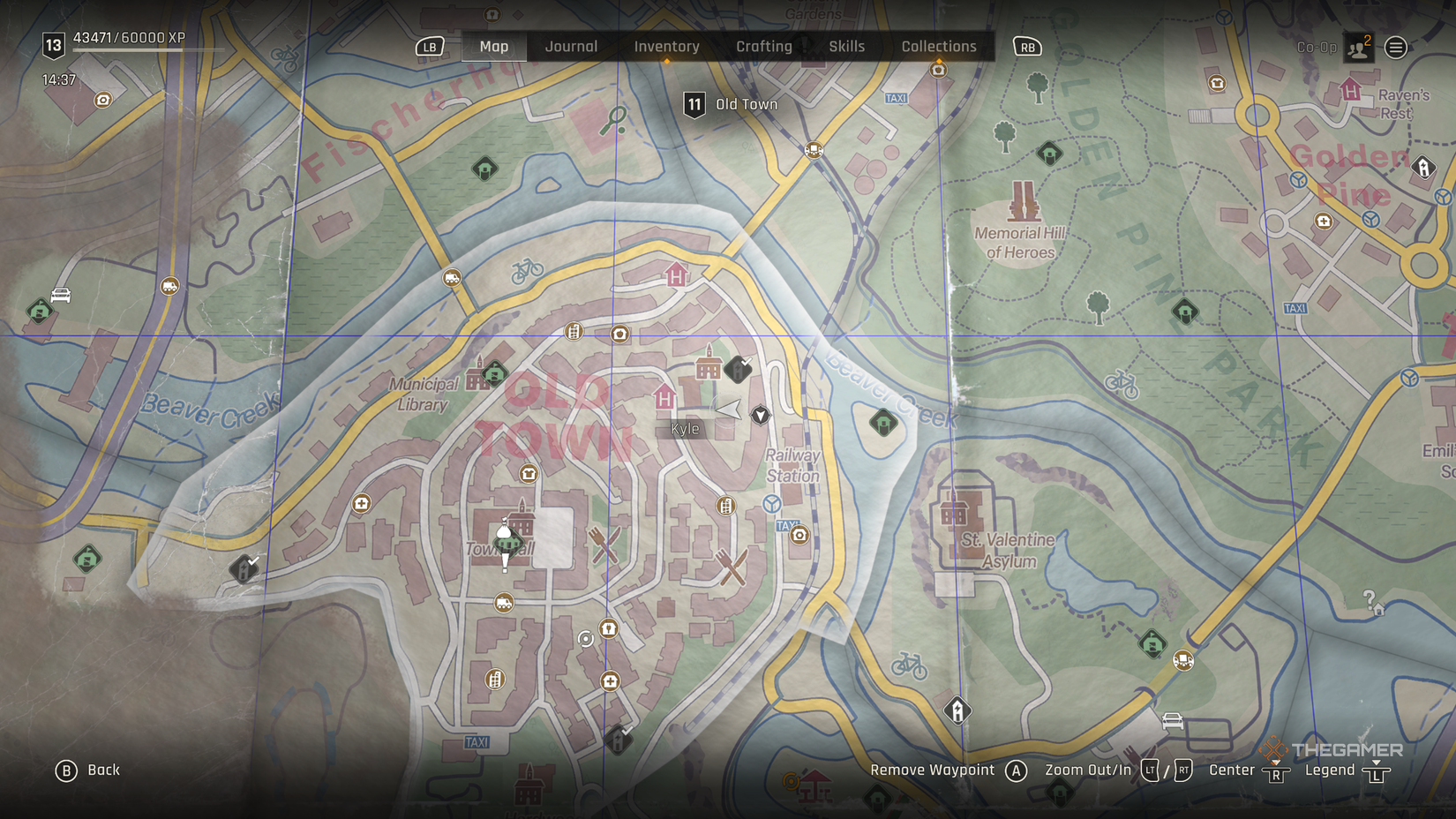 The location of the Death Sigil in Dying Light: The Beast.