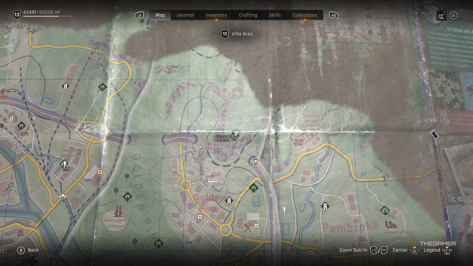 The location of the Shadow Sigil in Dying Light: The Beast.
