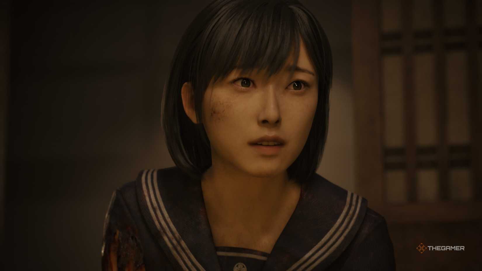 Himiko returns to her childhood home in Silent Hill f. 