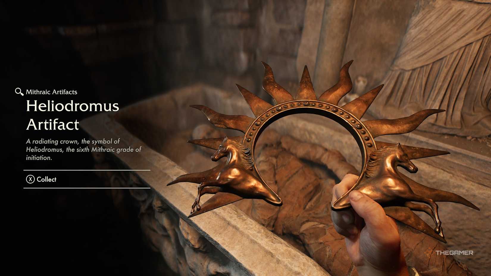 Indiana Jones And The Great Circle Order Of Giants Mithraic Artifact.