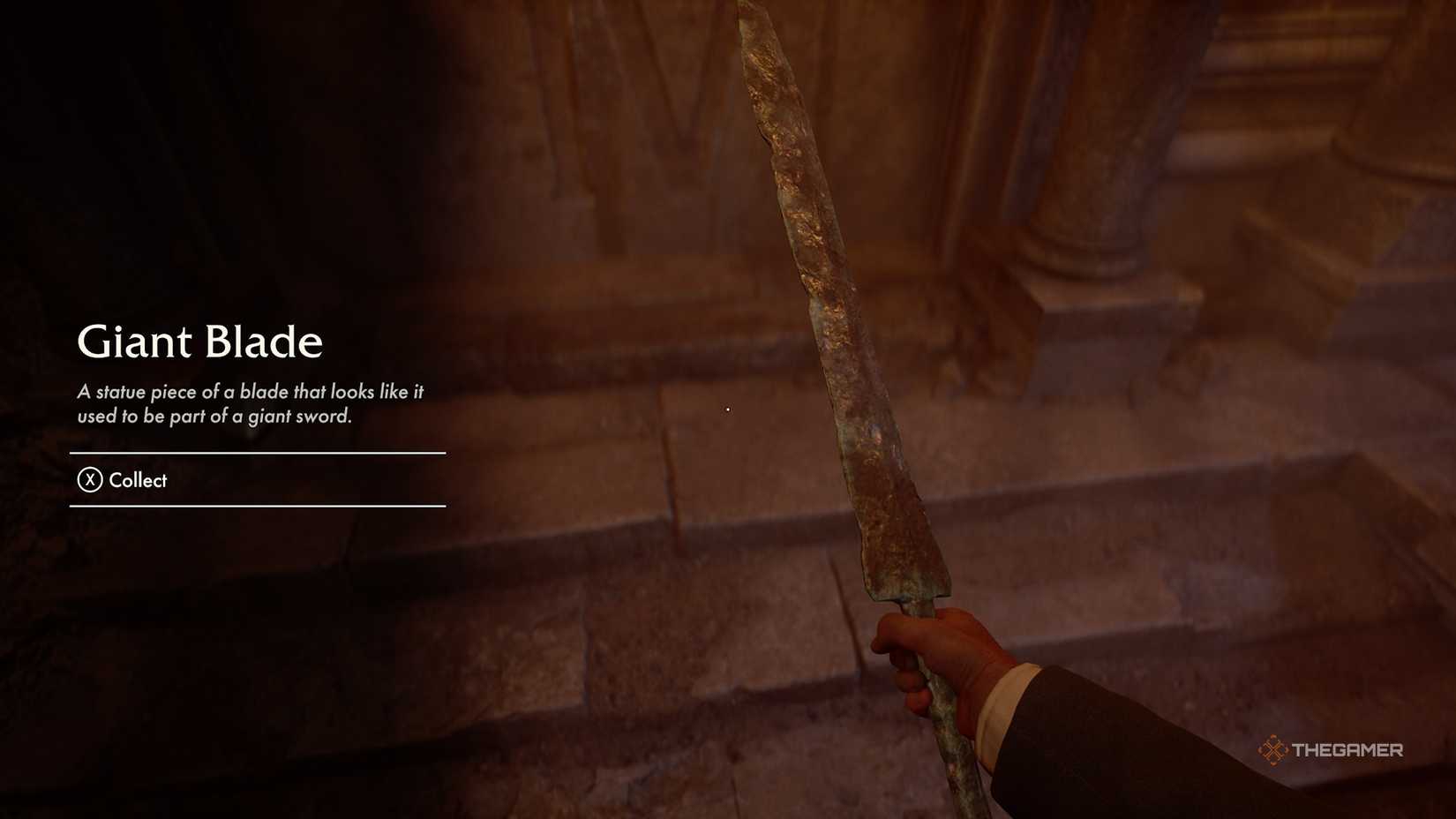 Indiana Jones and the Great Circle Order Of The Giant blade.