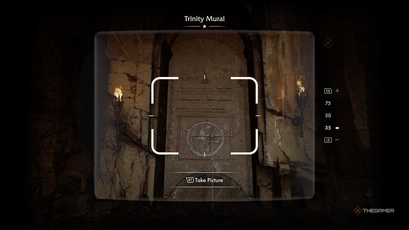 Indiana Jones and the Great Circle Trinity Mural photo.