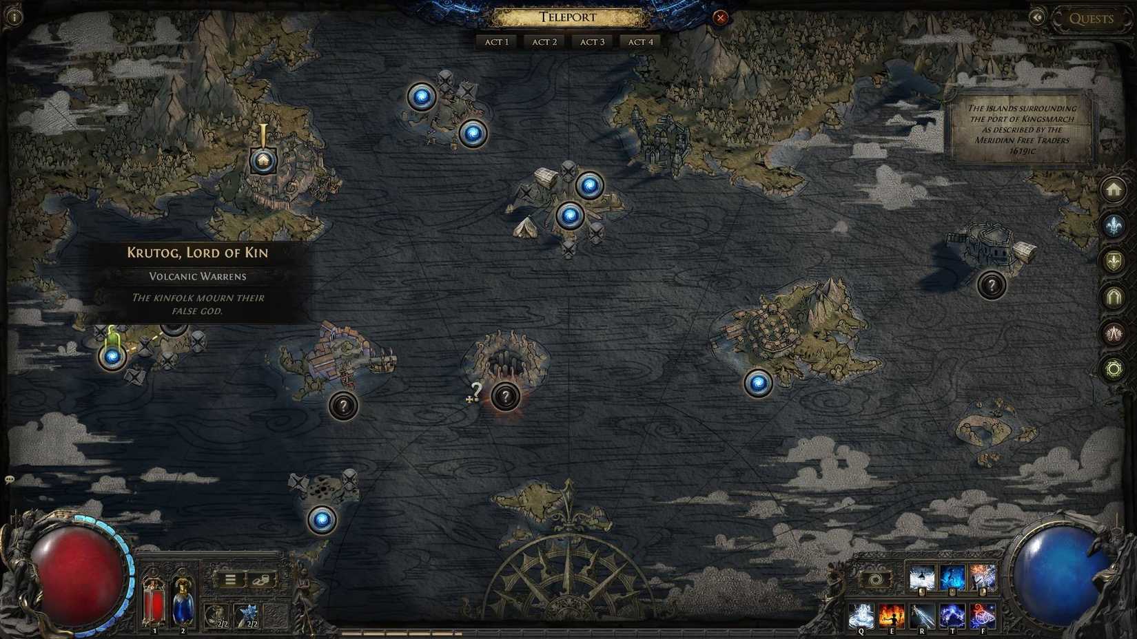 Krutog Lord Of Kin boss location