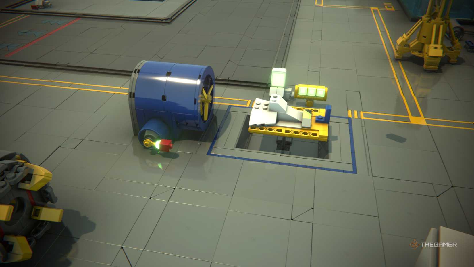 The Aerodynamics Training in Lego Voyagers.