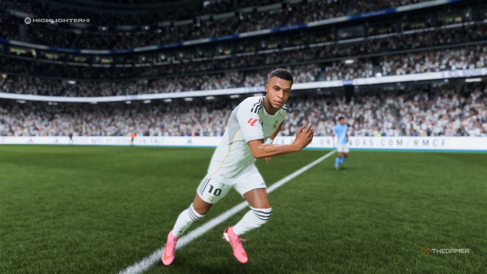Mbappe starting to run in EA Sports FC 26.