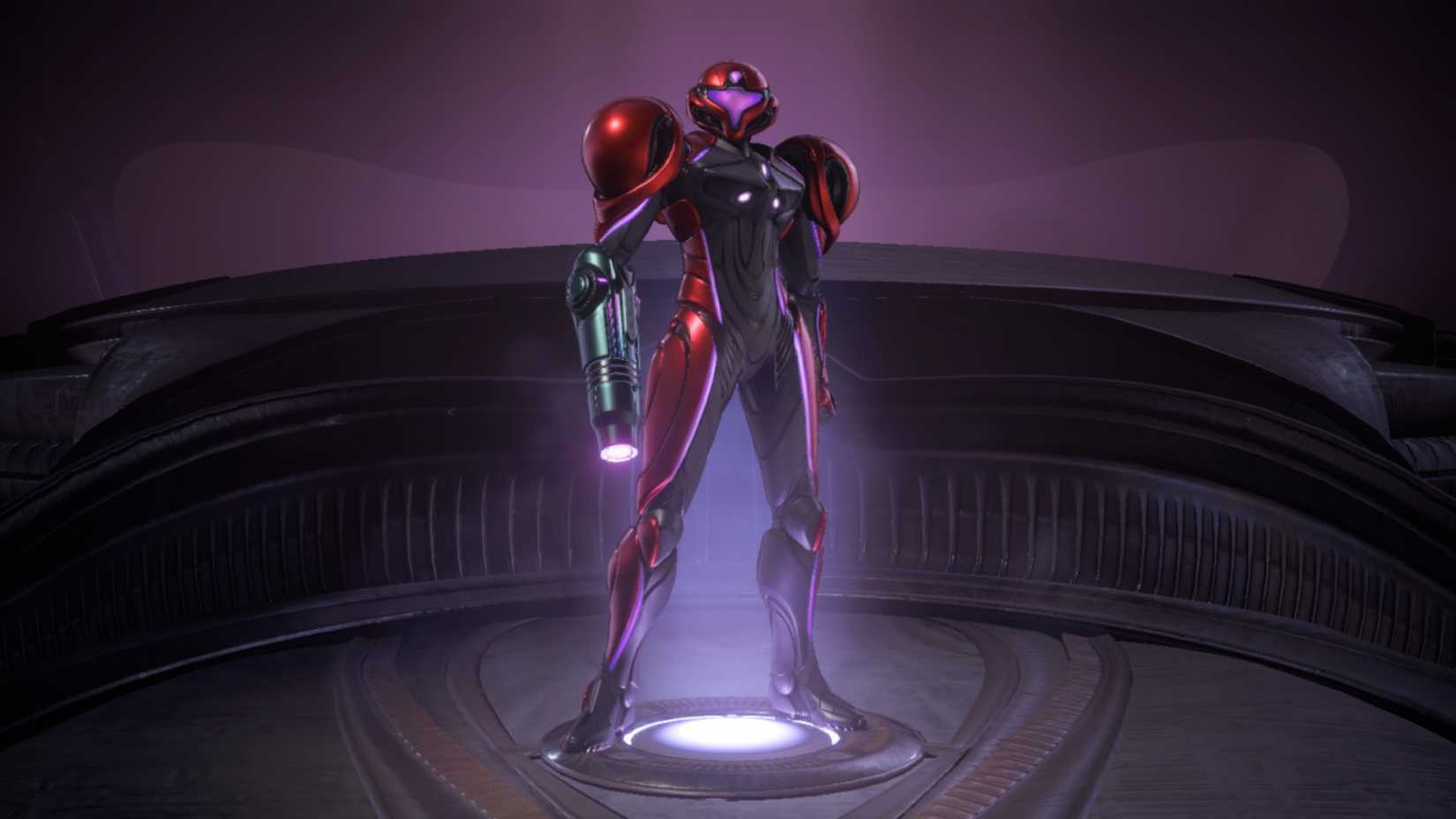 samus's red armor in metroid prime 4.