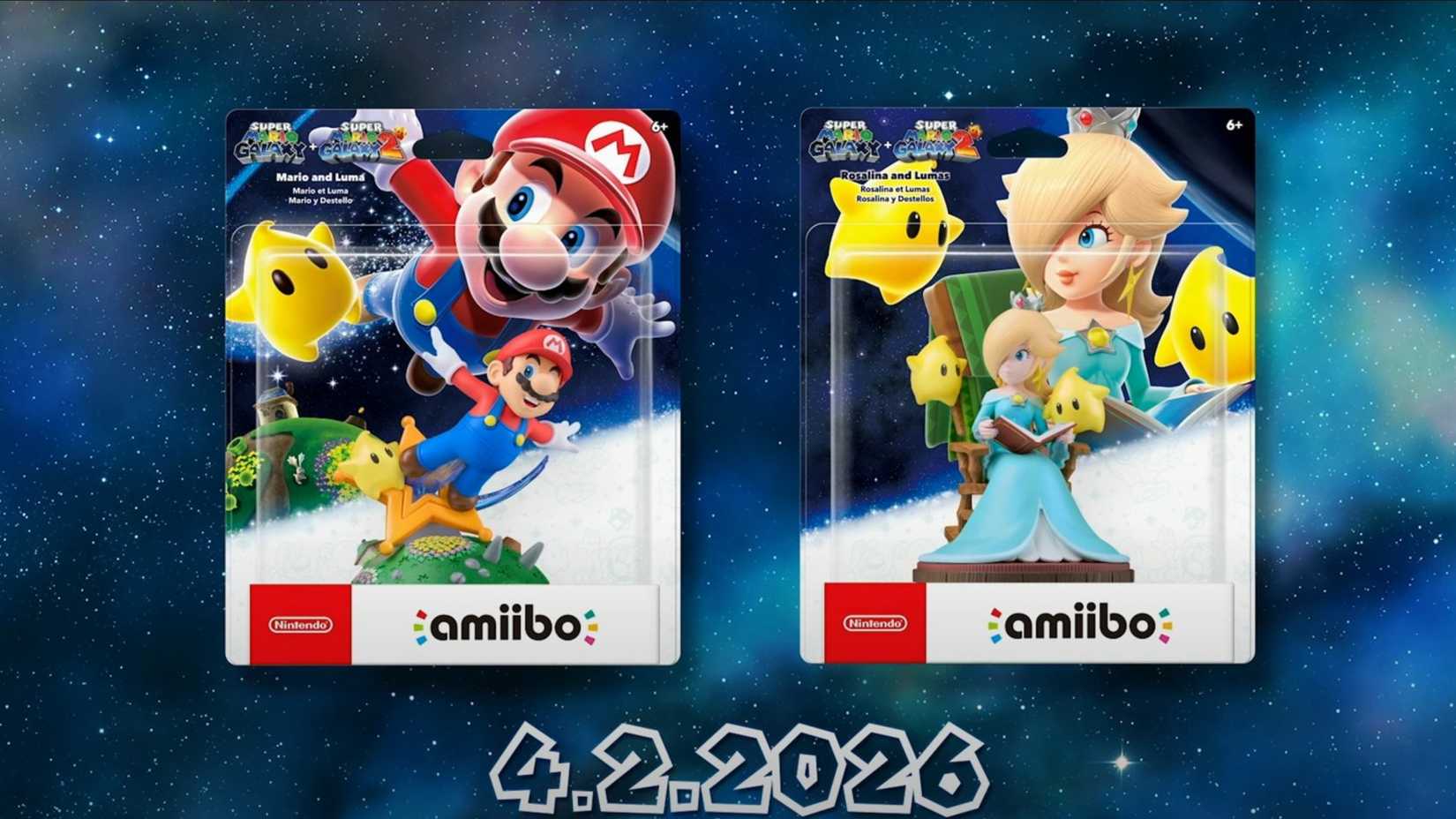 super mario and rosalina galaxy amiibo.