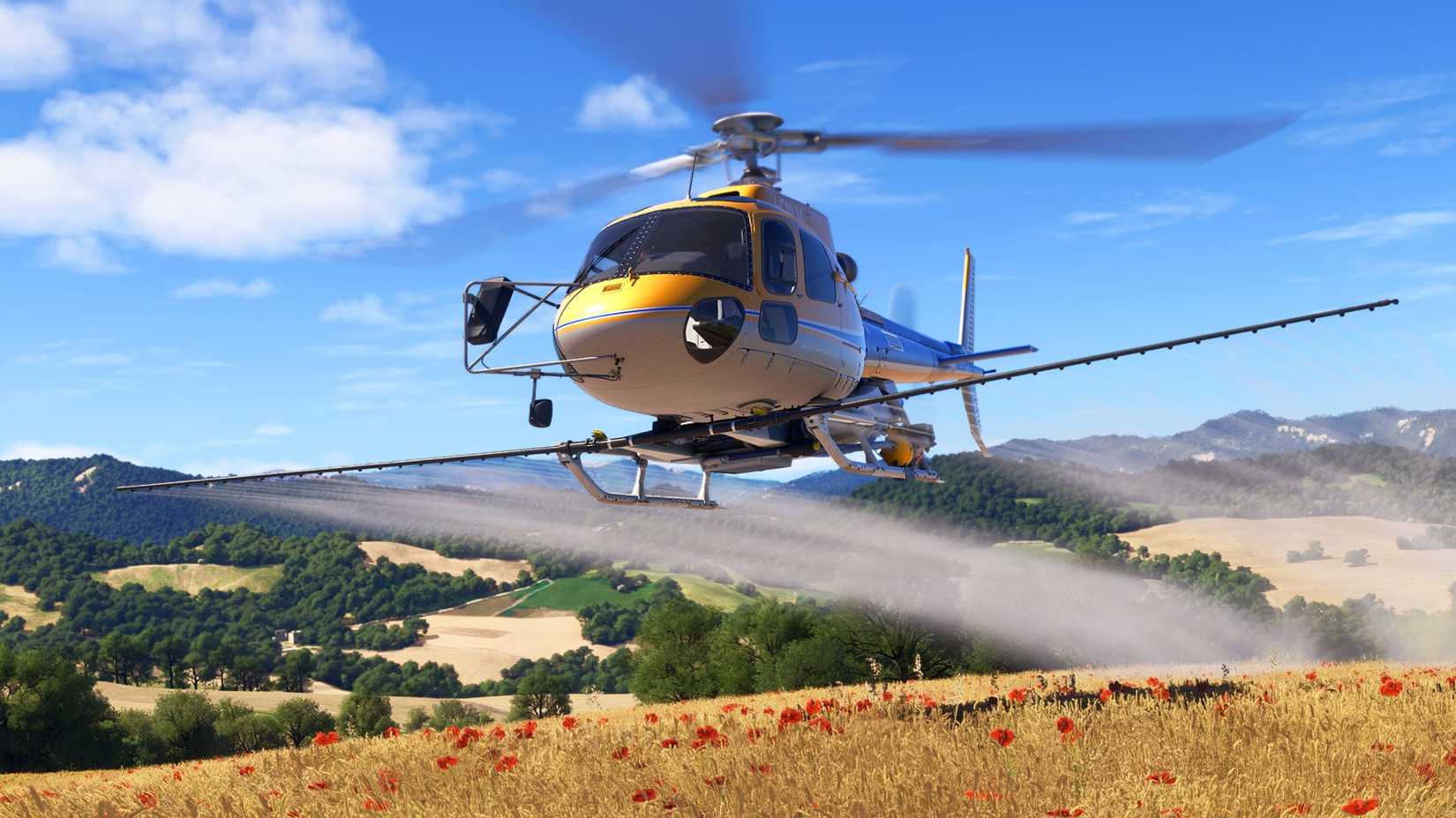 helicopter in microsoft flight simulator 2024.
