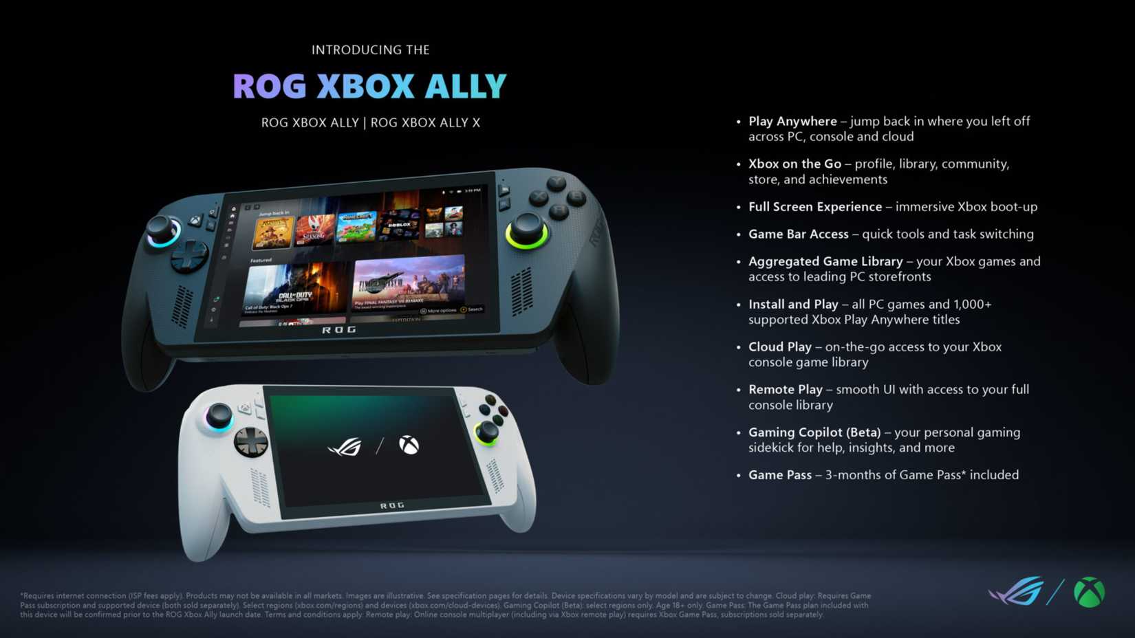 detail about the xbox ally.