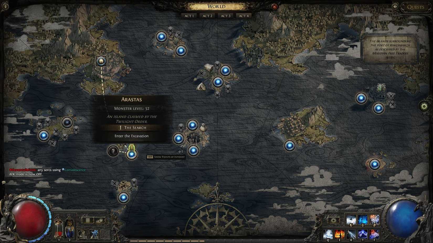 Path Of Exile 2, Arastas boss location Torvian.