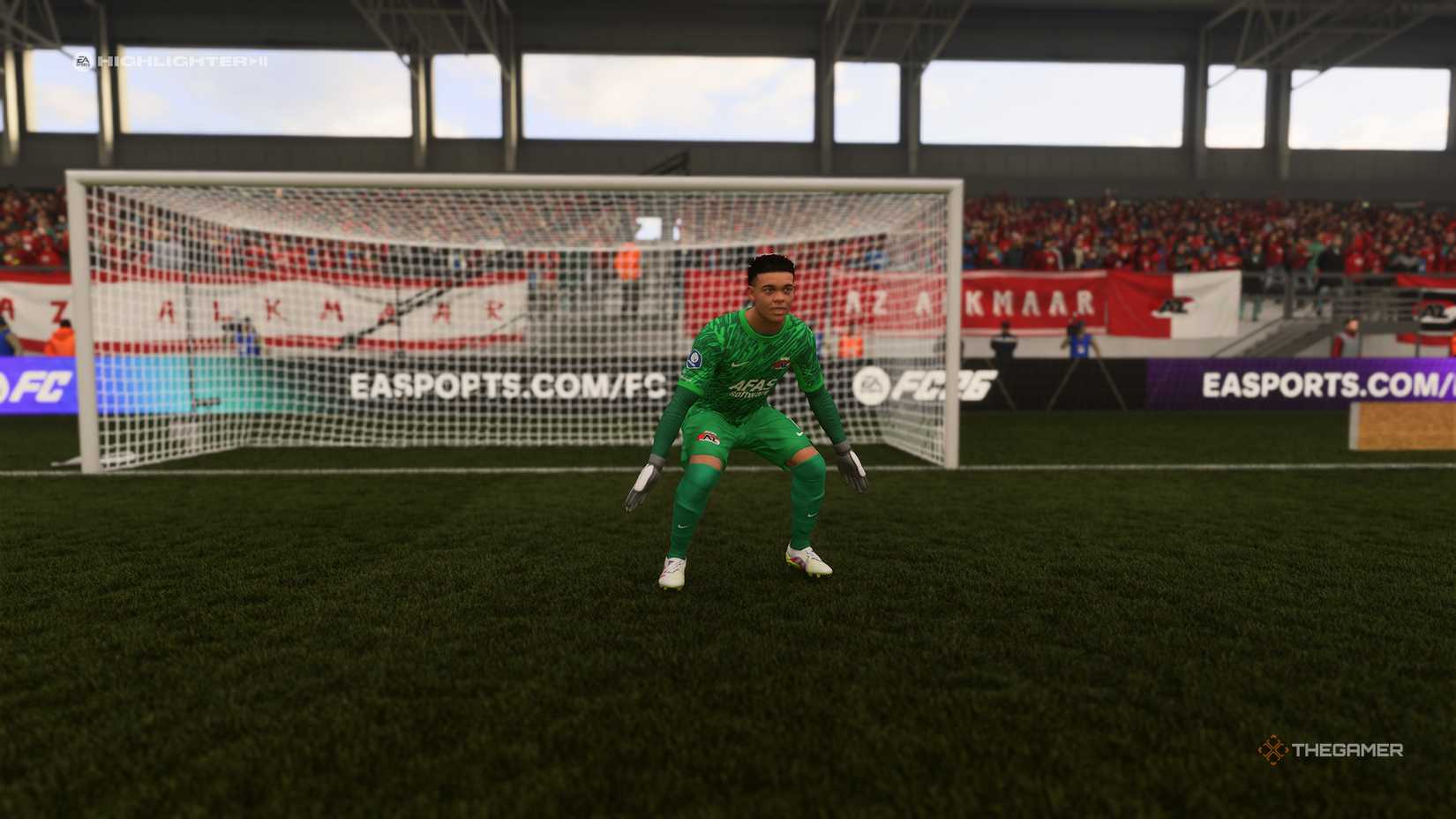 Rome-Jayden Owusu-Oduro crouched down in EA Sports FC 26.
