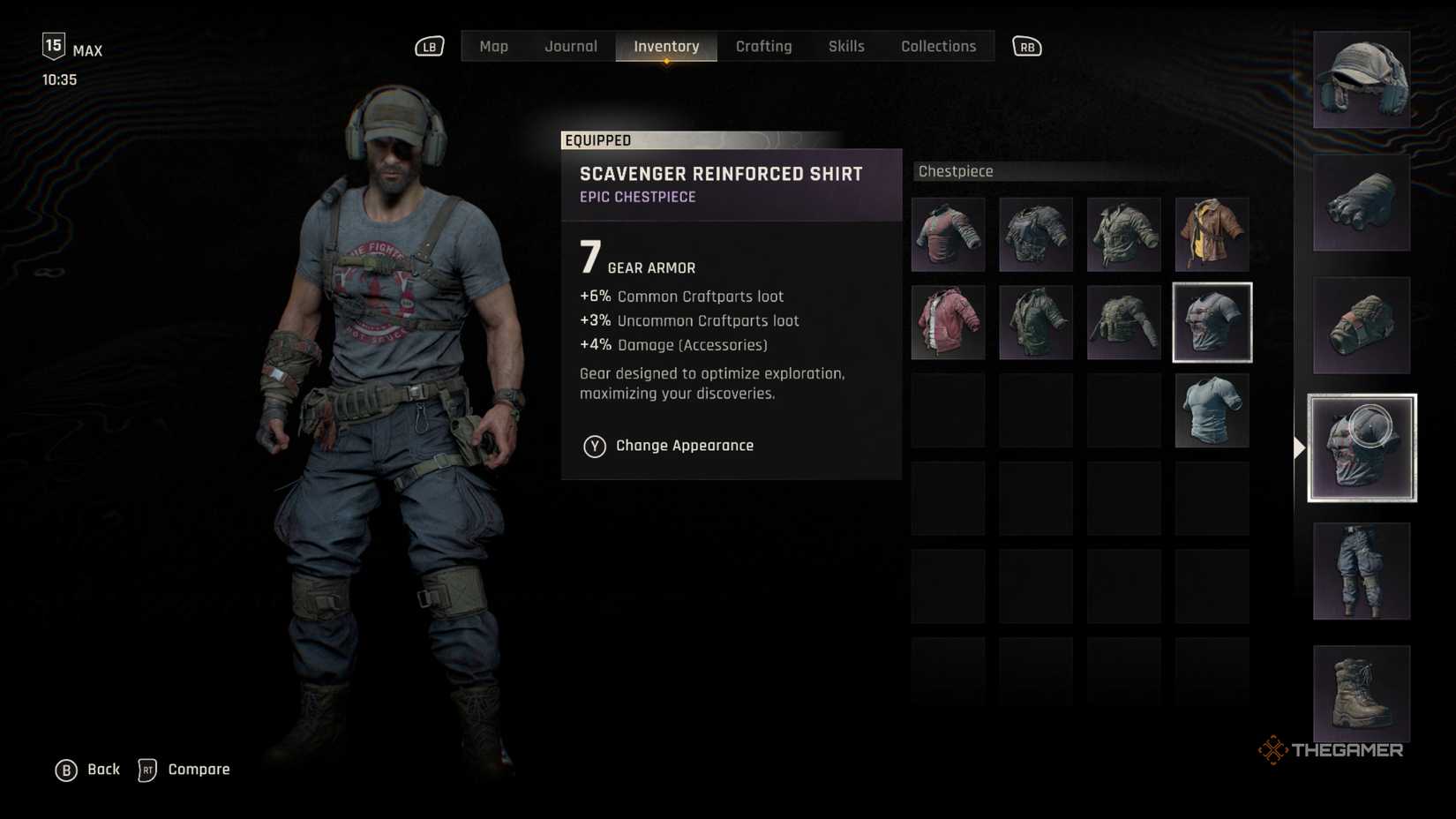 Scavenger Shirt Armor in Dying Light The Beast.