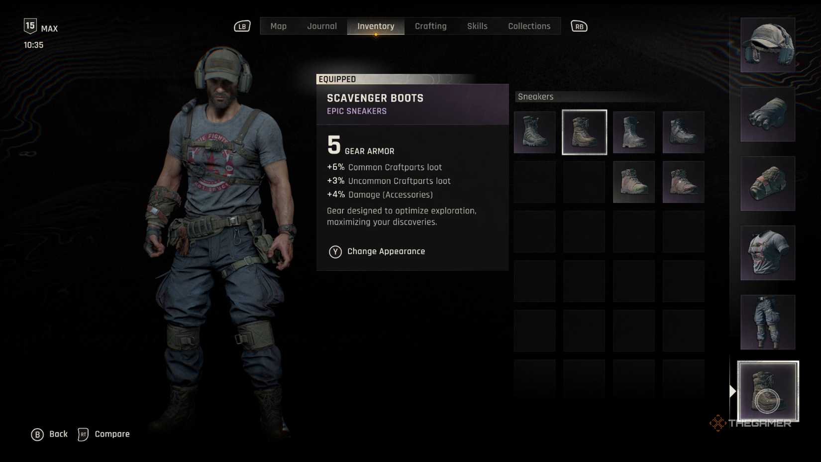 Scavenger Jeans Armor in Dying Light The Beast.