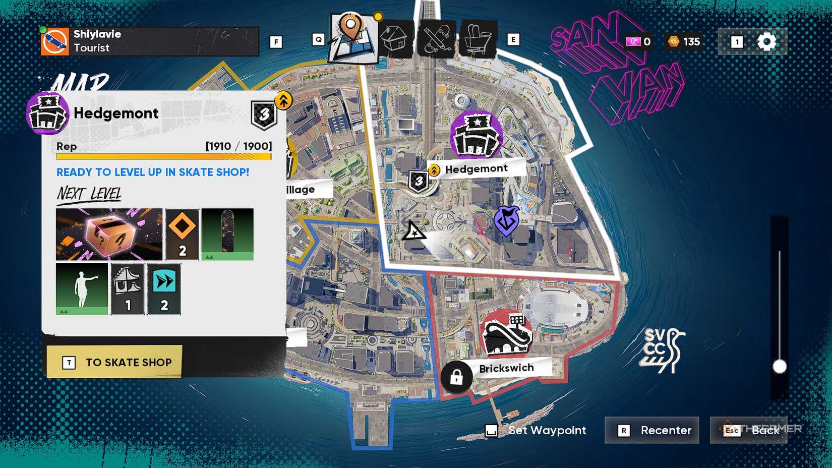 skate. Hedgemont map unlock conditions.