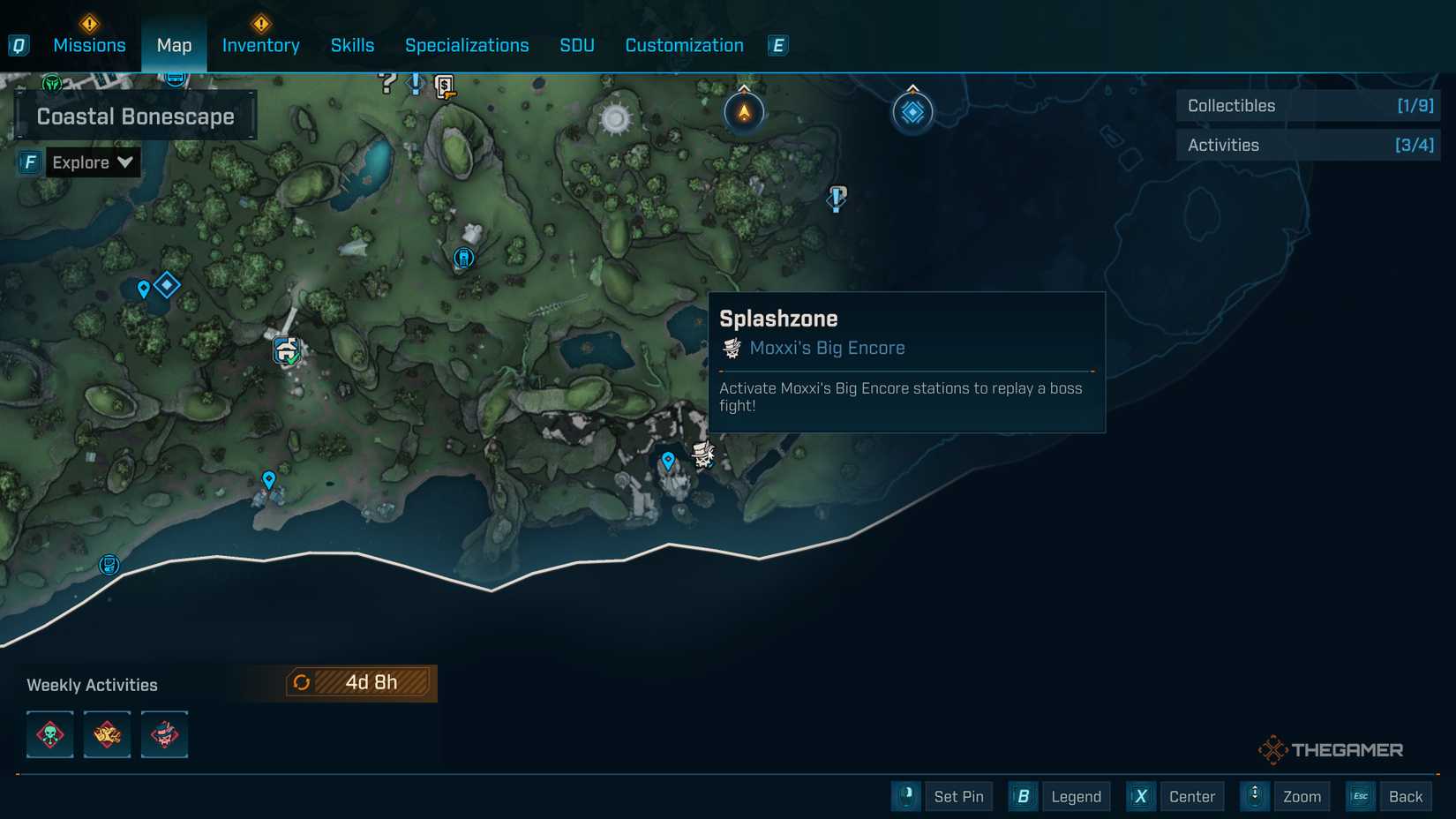Splashzone Boss in Borderlands 4.