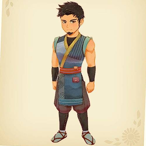 STORY OF SEASONS Grand Bazaar Arata's portrait.