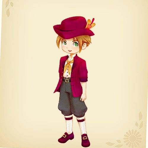 STORY OF SEASONS Grand Bazaar Derek's portrait.