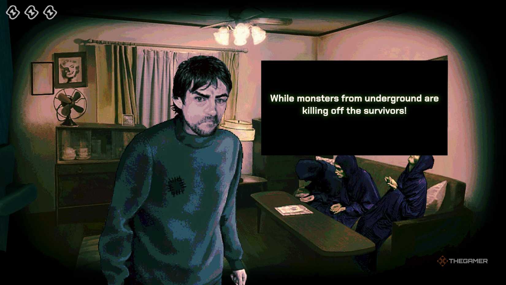 The Immortal Man in No I'm Not a Human.