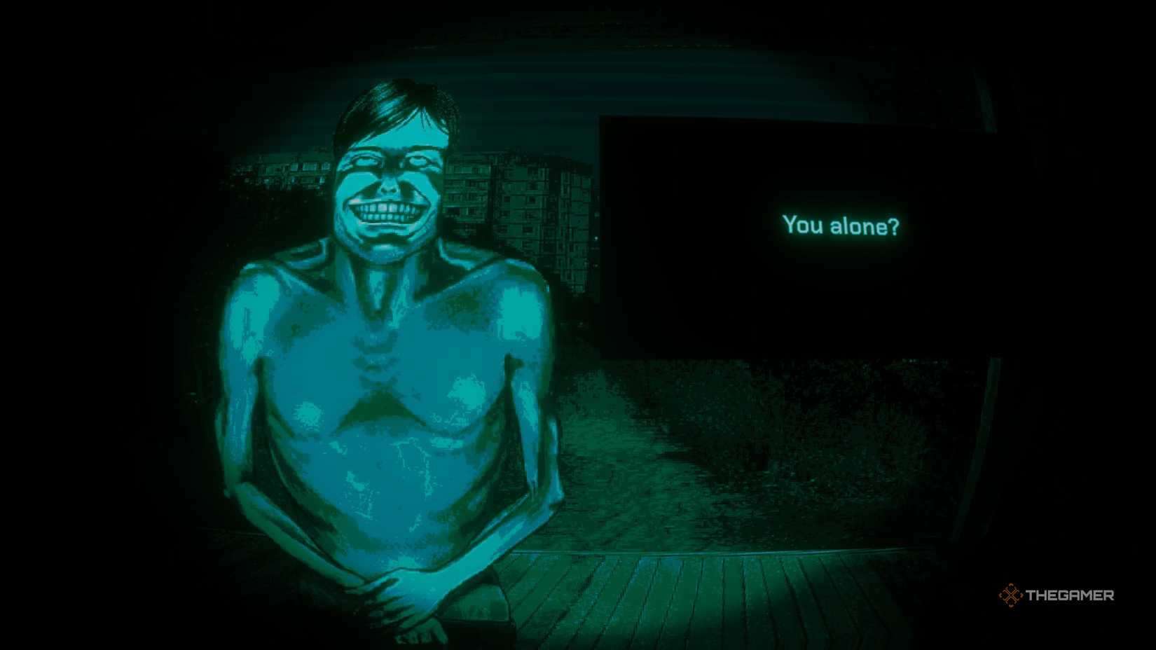 The Pale Man in No I'm Not A Human.