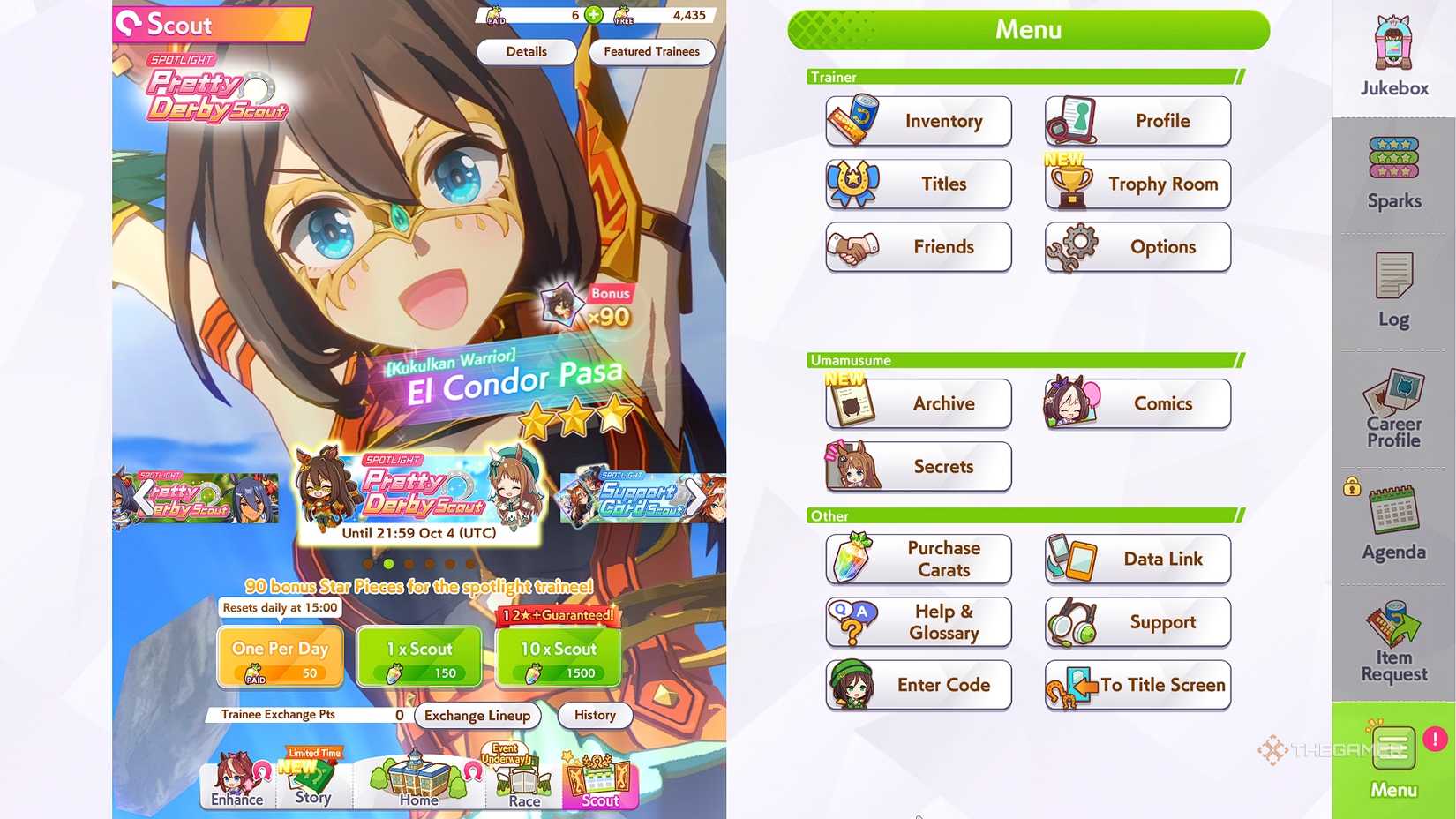 Umamusume Prety Derby Kukulkan Warrior El Condor Pasa Banner.