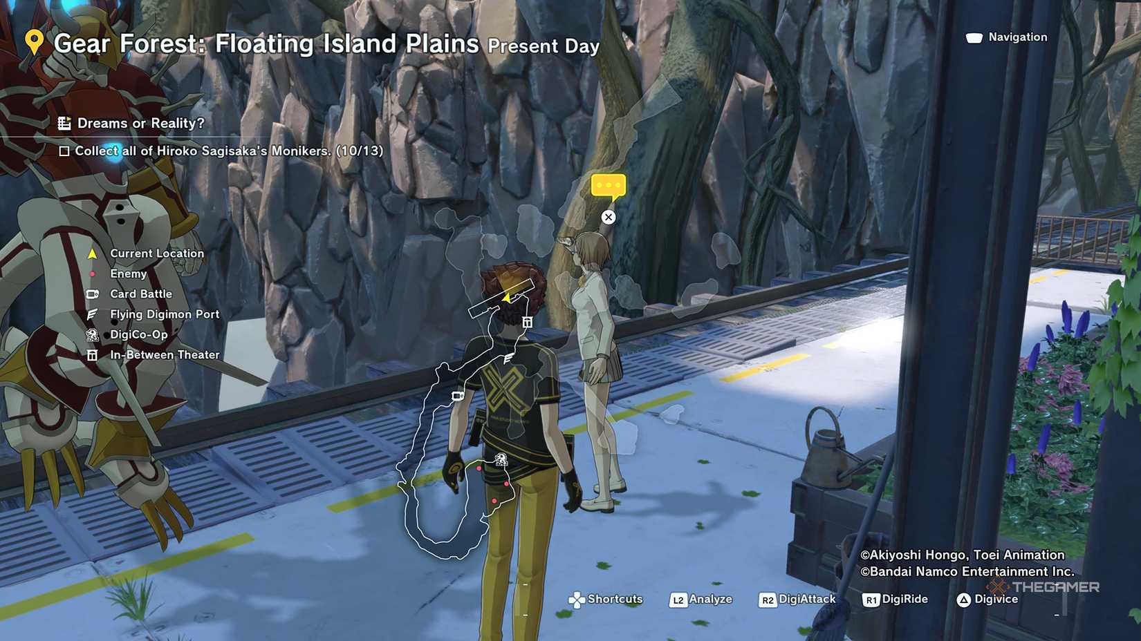 Digimon Story: Time Stranger 10 - gear forest floating island plains