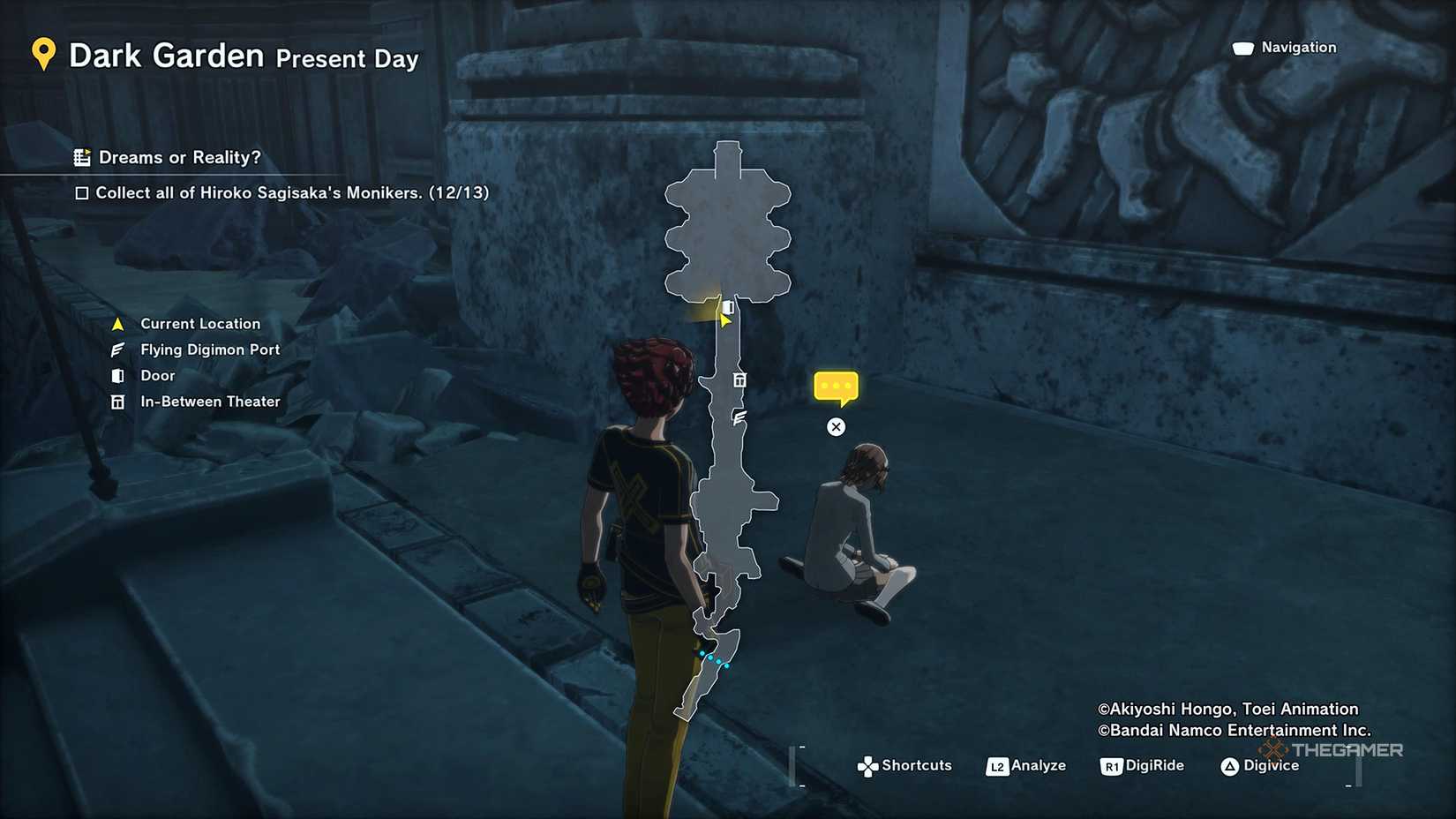 Digimon Story: Time Stranger 12 - dark garden