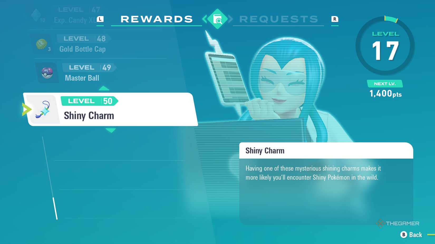 The Shiny Charm in Pokemon Legends Z-A.