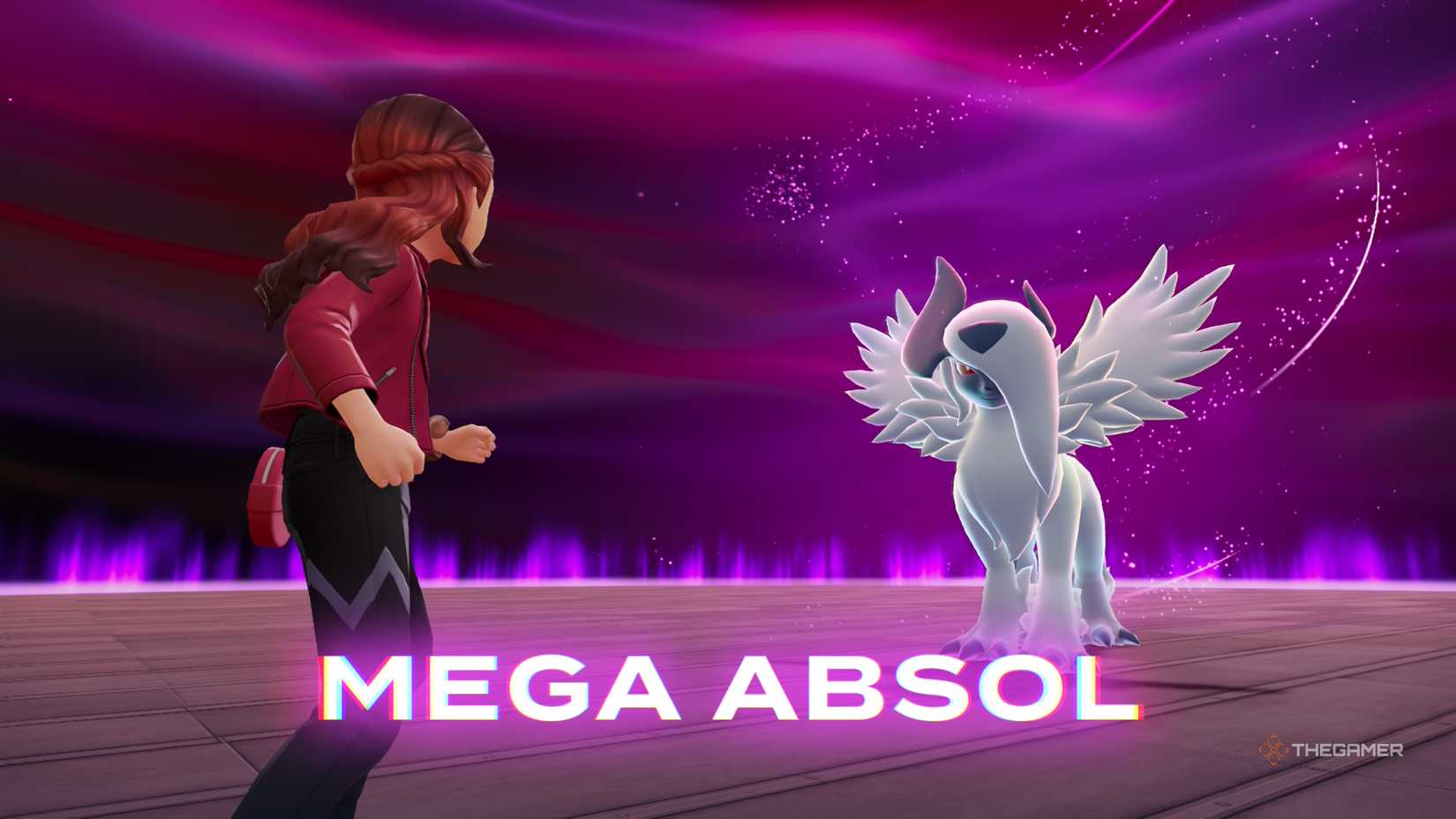 Player faces rogue mega absol in battle in Pokemon Legends: Z-A.