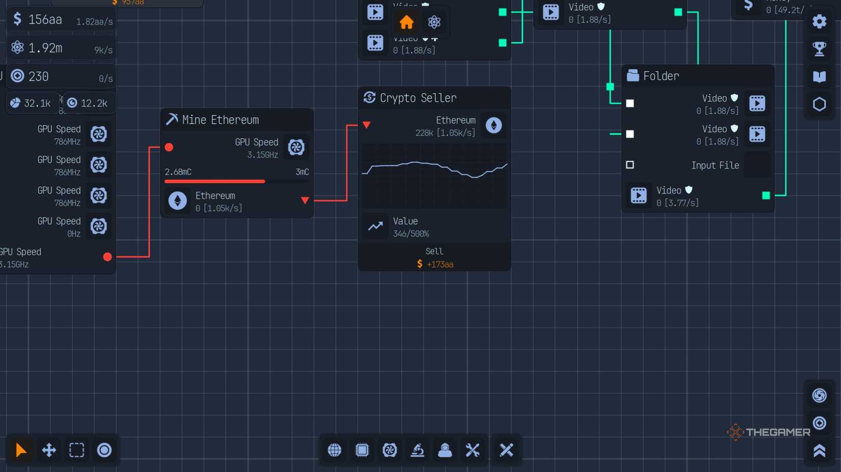 an etherium miner uses GPU power to produce crypto in upload labs.