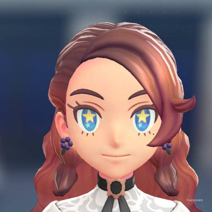 Player wears the Starry Eyes contacts in Pokemon Legends: Z-A.