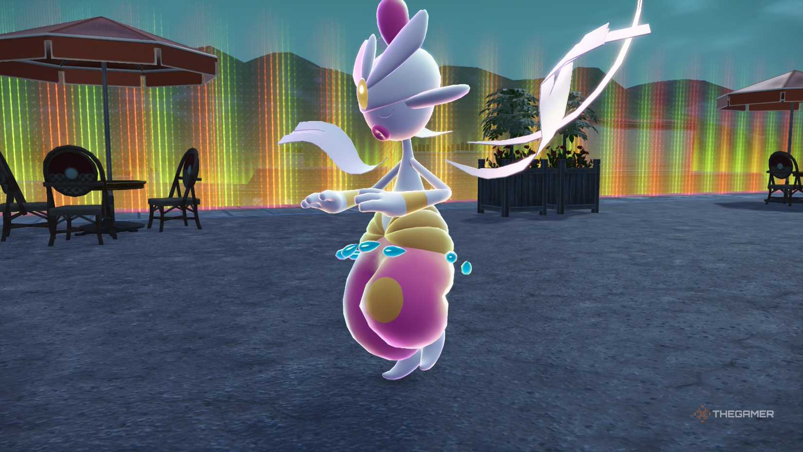 Player downs a Mega Medicham in Pokemon Legends: Z-A.