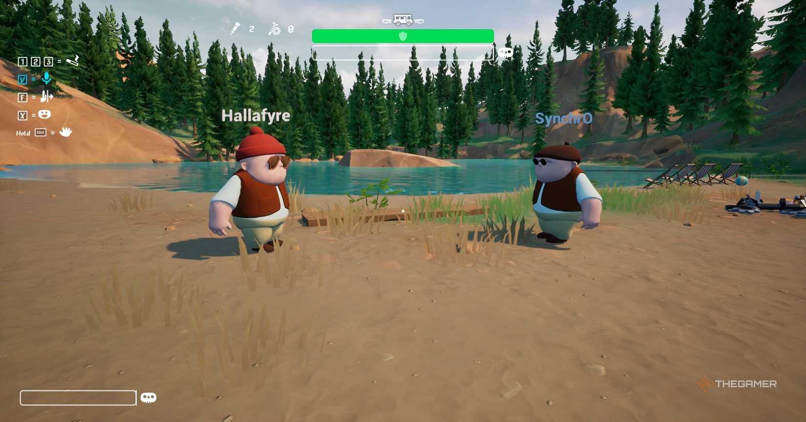 Two players together in RV There Yet?