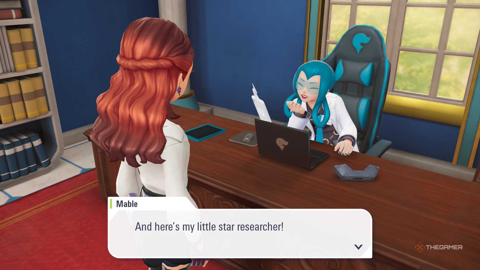 Mable calls the player their star researcher in Pokemon Legends: Z-A.