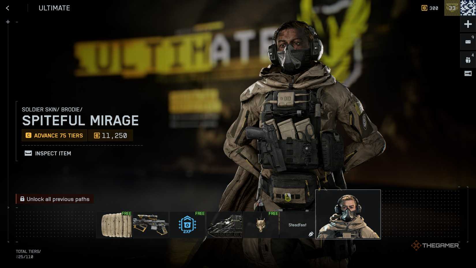 Ultimate path in Battlefield 6 Season 1 battle pass.