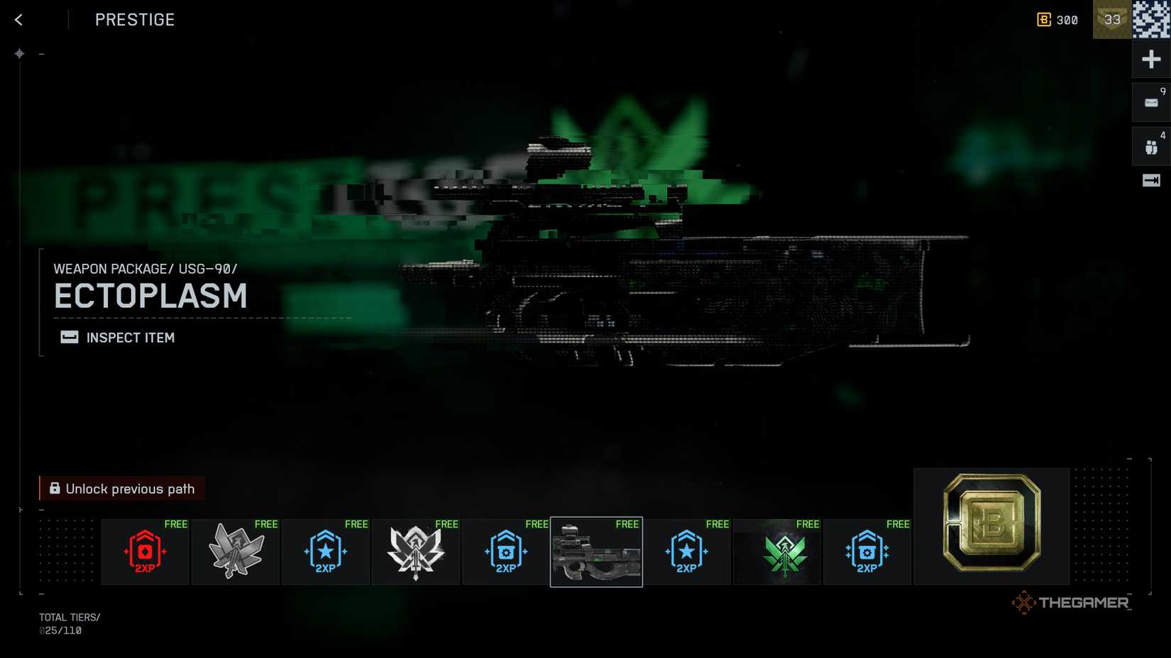 Prestige path in Battlefield 6 Season 1 battle pass.