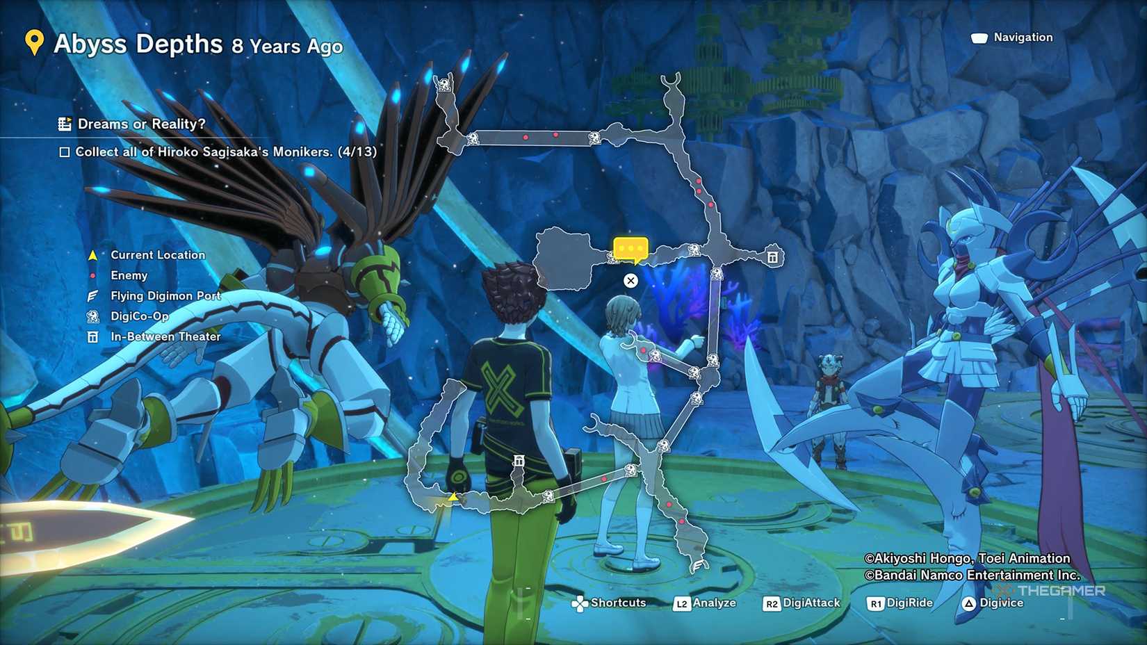 Digimon Story: Time Stranger 3 - abyss depths