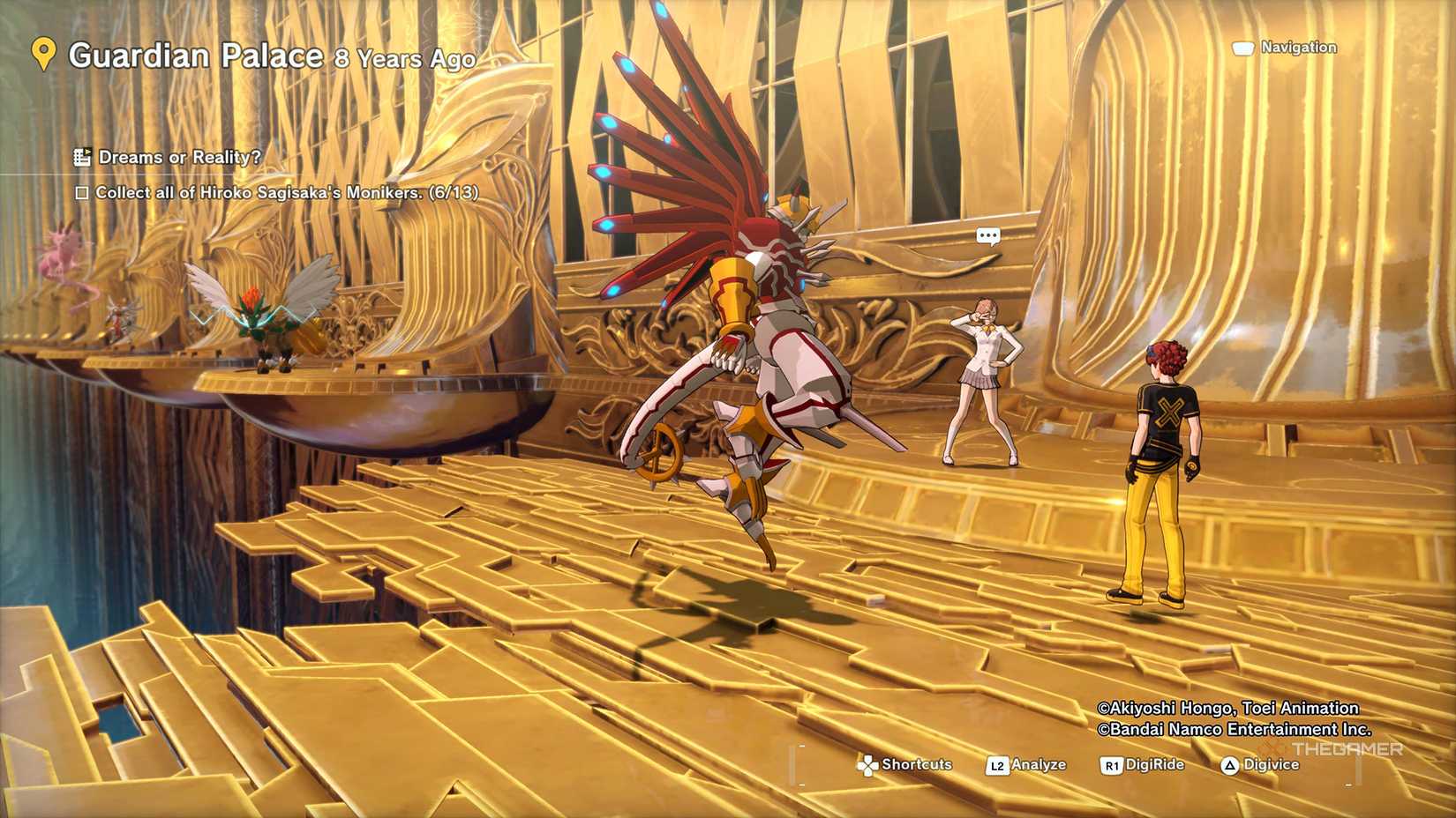 Digimon Story: Time Stranger 5 - guardian palace