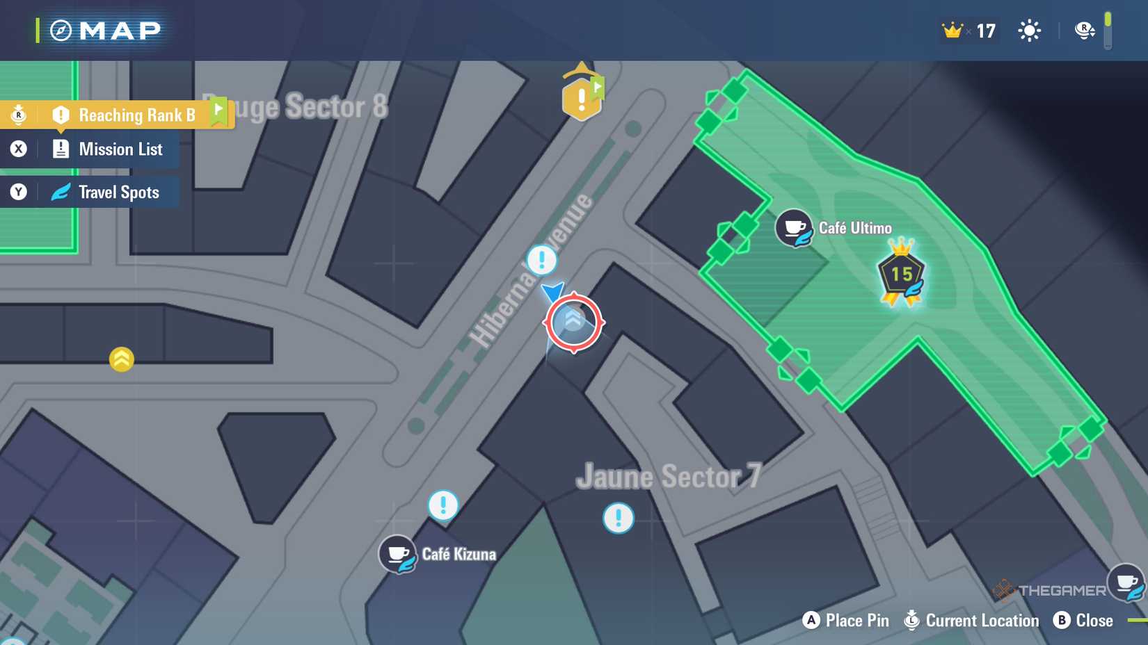 A locked holovator location in Pokemon Legends Z-A.