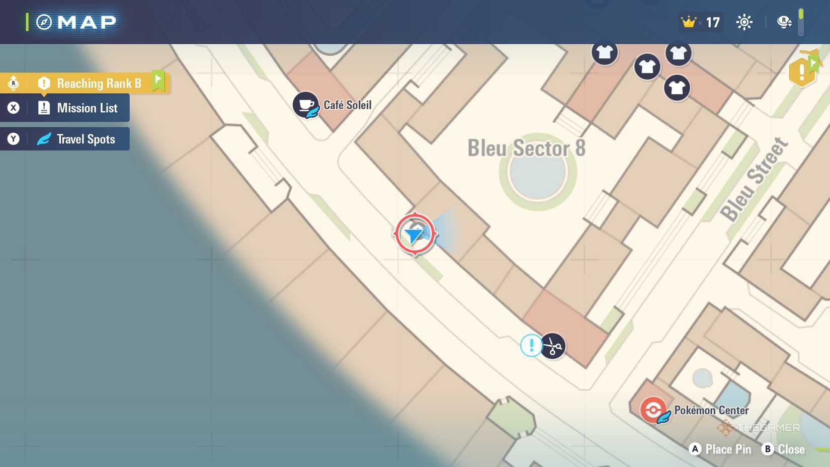 A locked holovator location in Pokemon Legends Z-A.