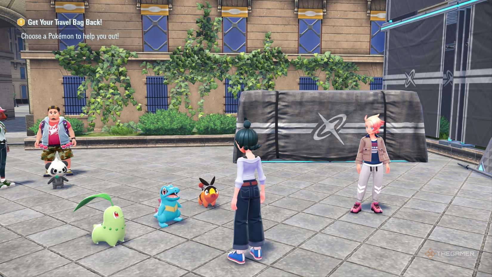 A player picking their starter in Pokemon Legends Z-A.