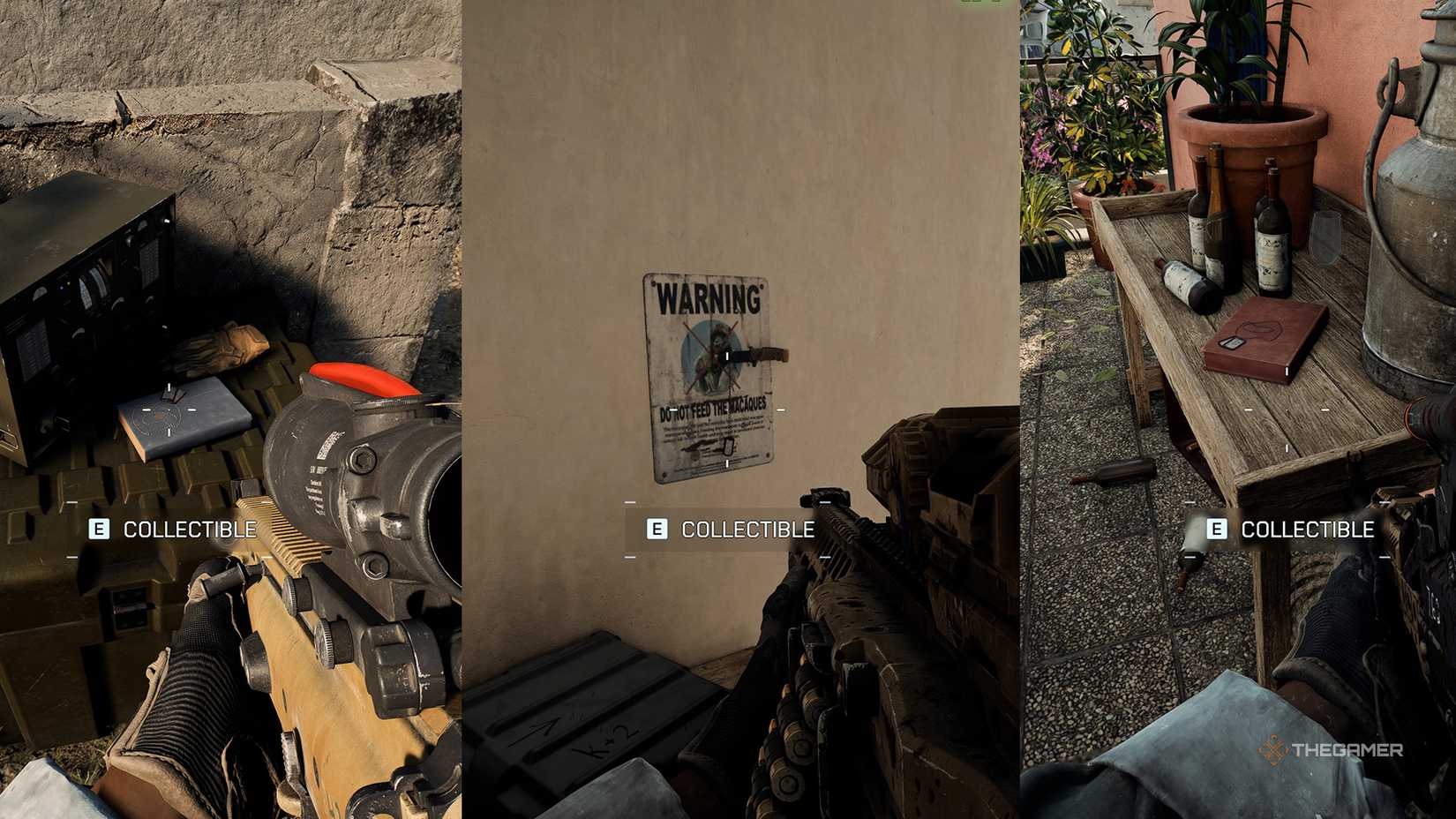 Battlefield 6 all three dog tags in Operation Gladius pictured side-by-side.