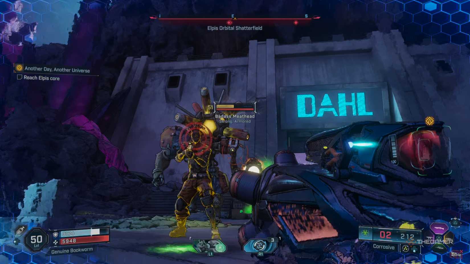 rippers defend the entrance to an abandoned dahl mine on elpis in borderlands 4.