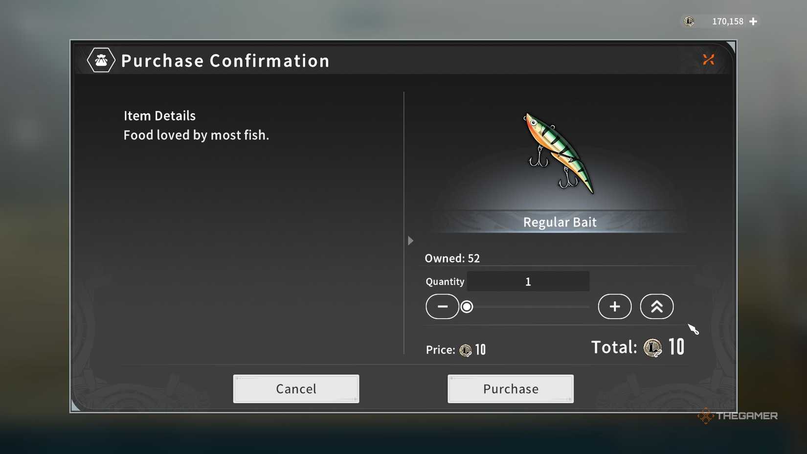 Buying Regular Bait from the Fishing Store in Blue Protocol Star Resonance.-1