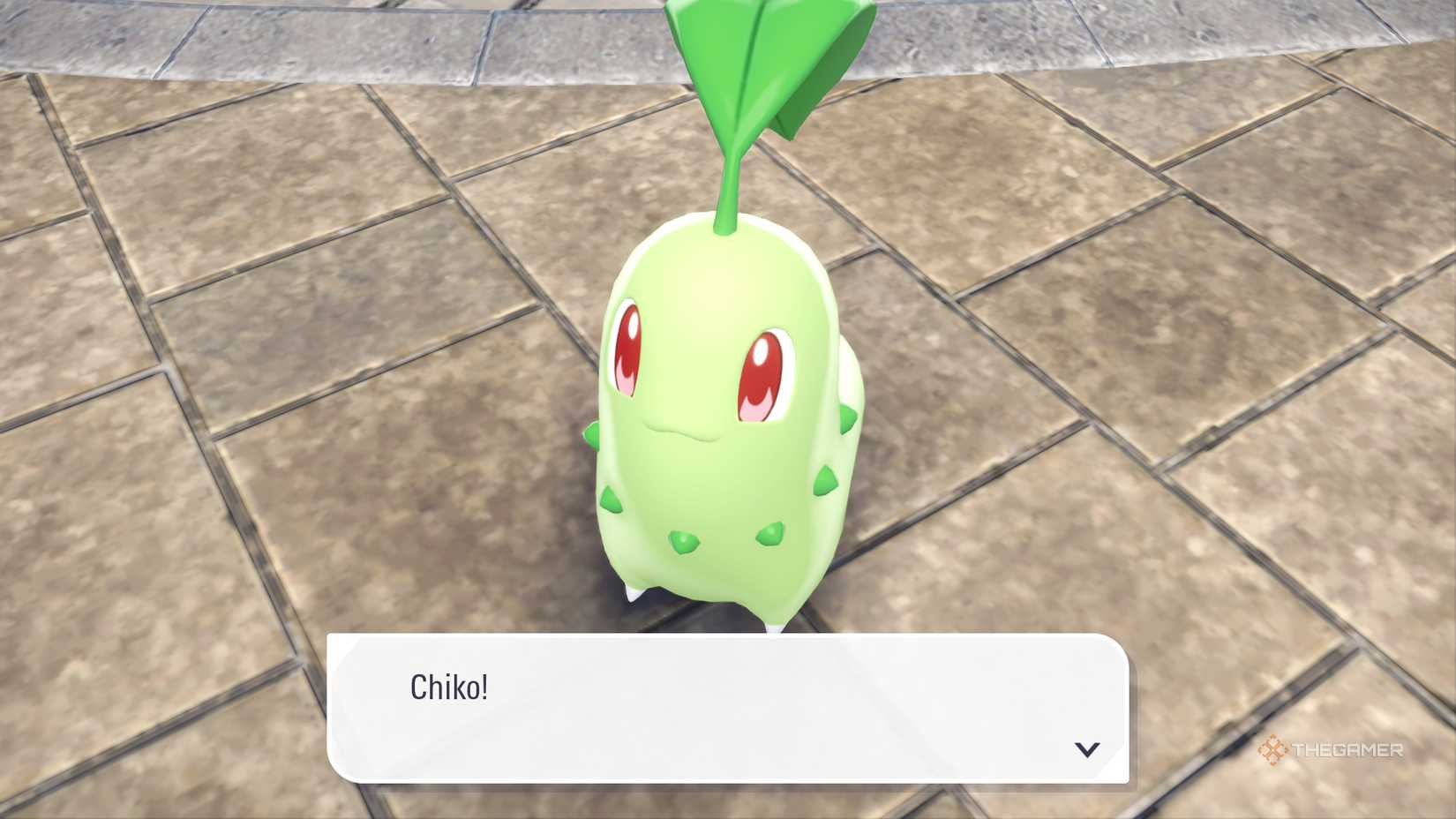 Chikorita in Pokemon Legends Z-A.