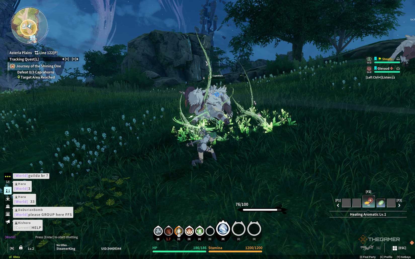 Combat as a Smite spec Verdant Oracle in Blue Protocol Star Resonance.