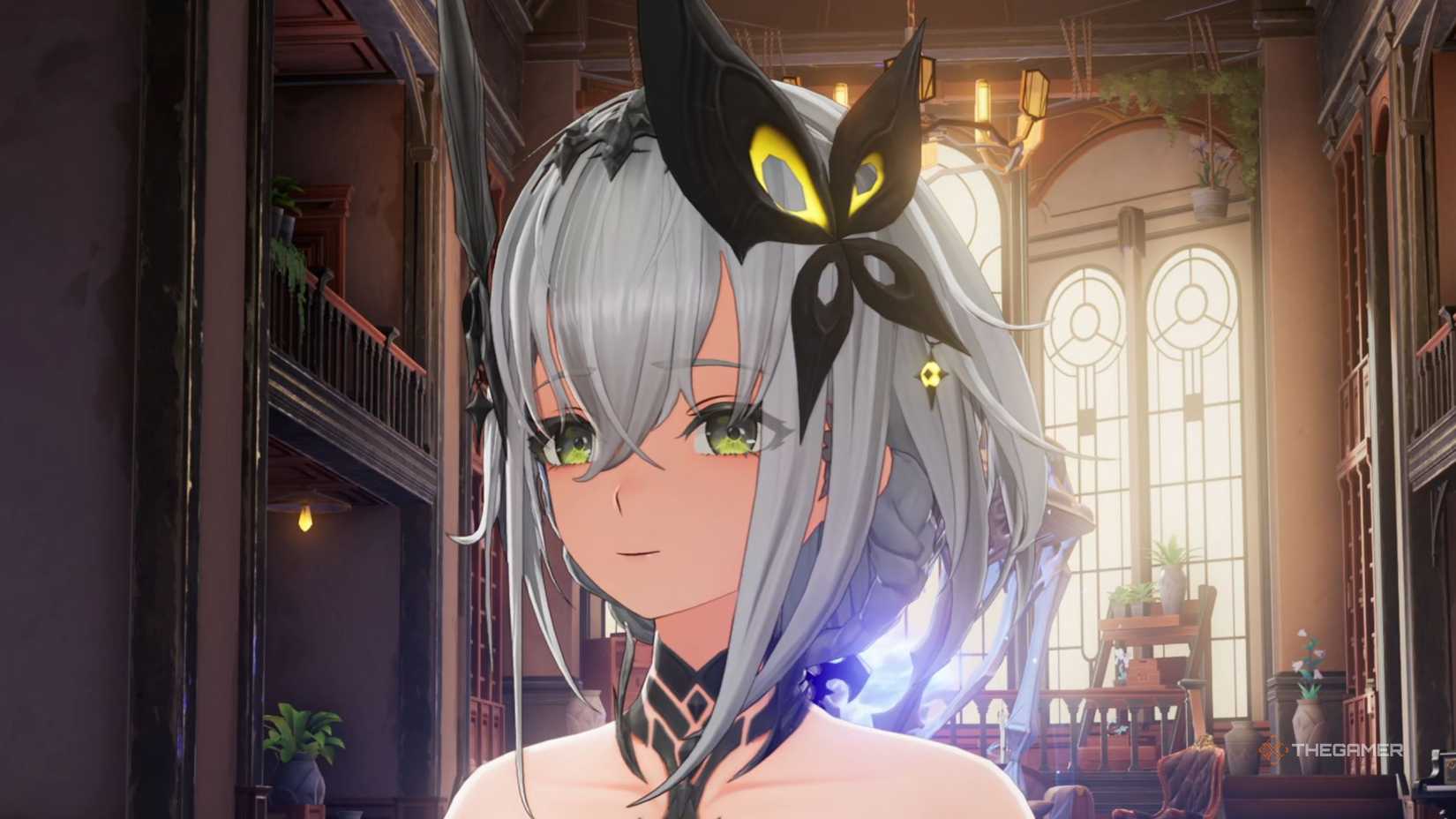 Duet Night Abyss talking to psyche in the sanctuary.