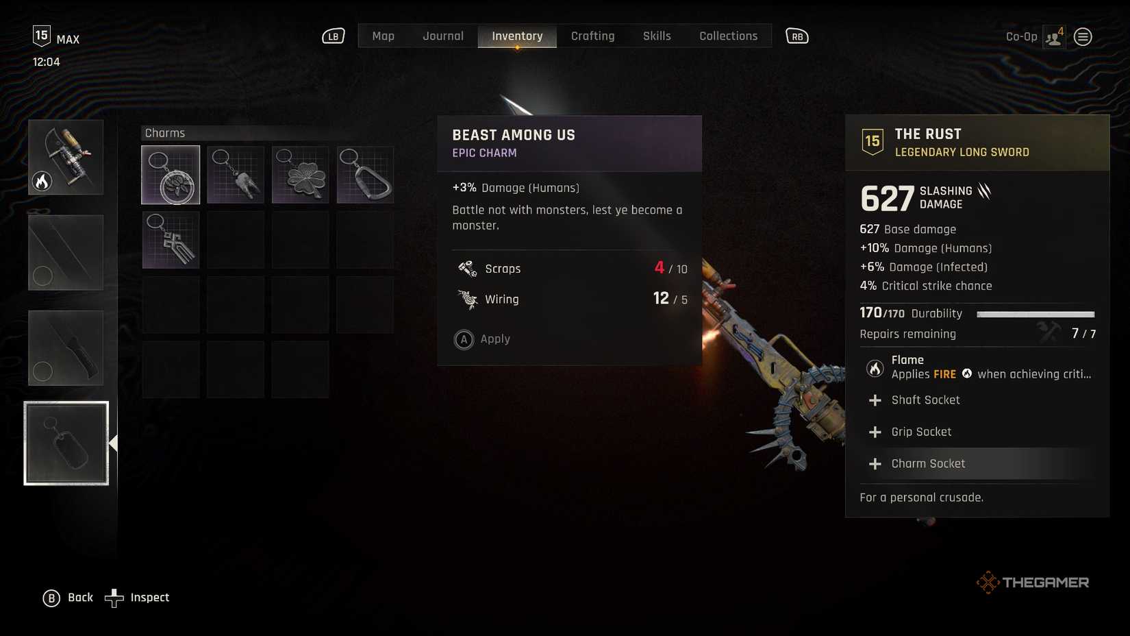 Dying Light The Beast Charms.